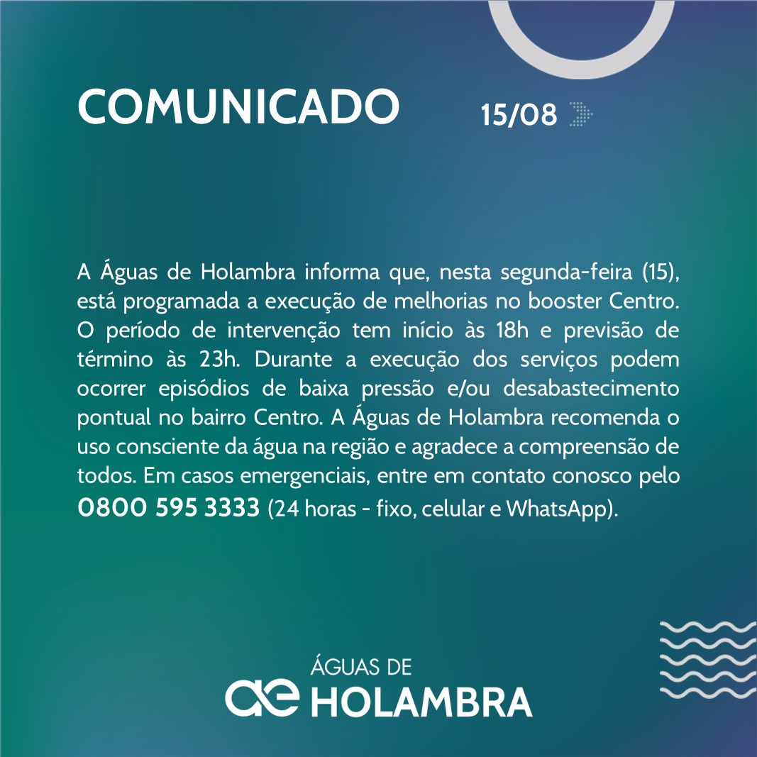 COMUNICADO