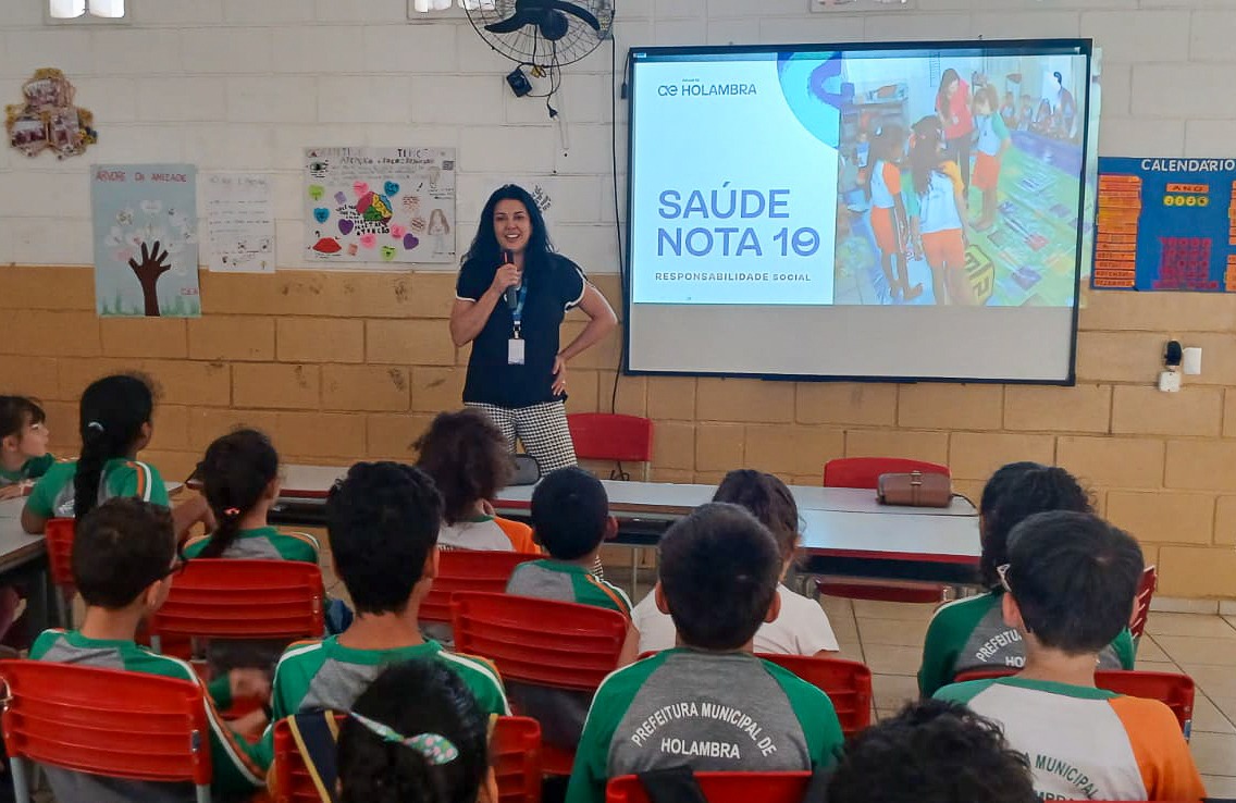 Mais de 400 alunos participam de ação socioeducativa promovida pela Águas de Holambra